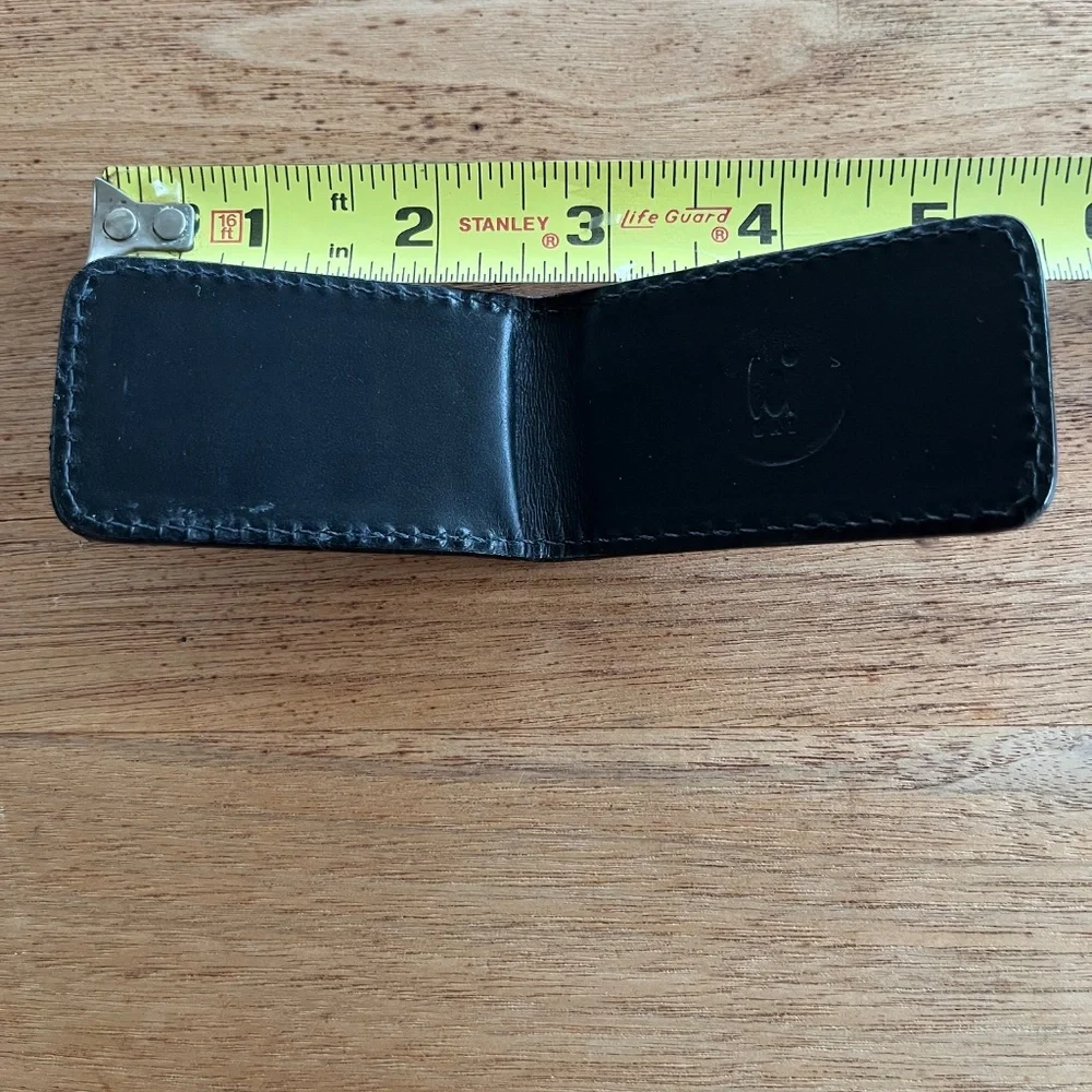 Black Genuine Alligator Magnetic Money Clip